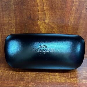 Coach Hard Shell Black Eyewear Case EXCELLENT COND!